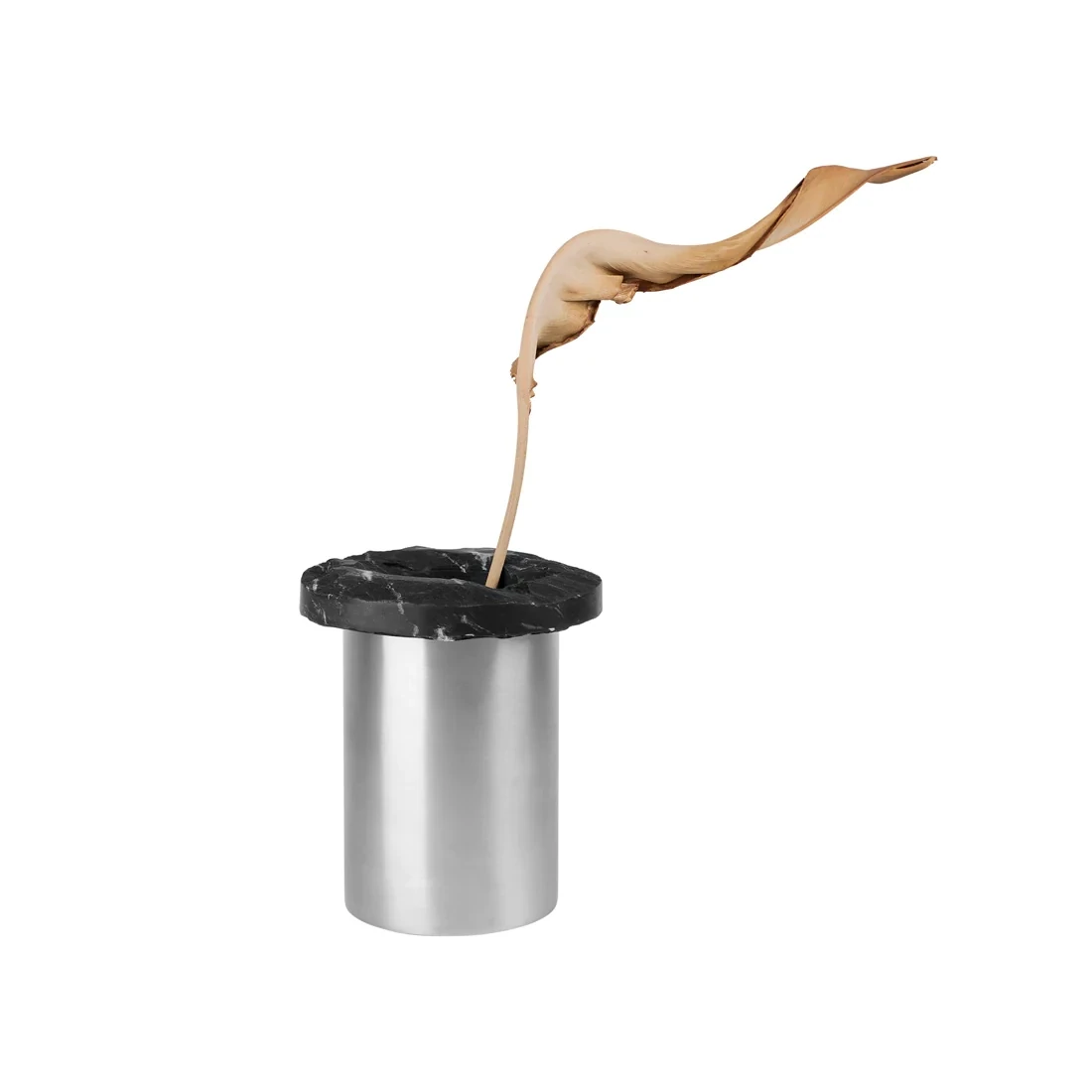 Rock Vase / Schwarz