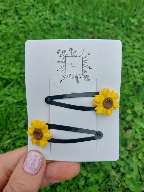 Sunflower clips