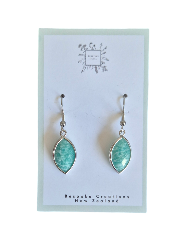 Amazonite dream earrings