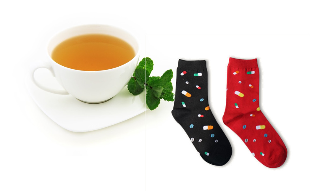 Pills-Patterned Unisex Women&#39;s and Men&#39;s Ankle Socks