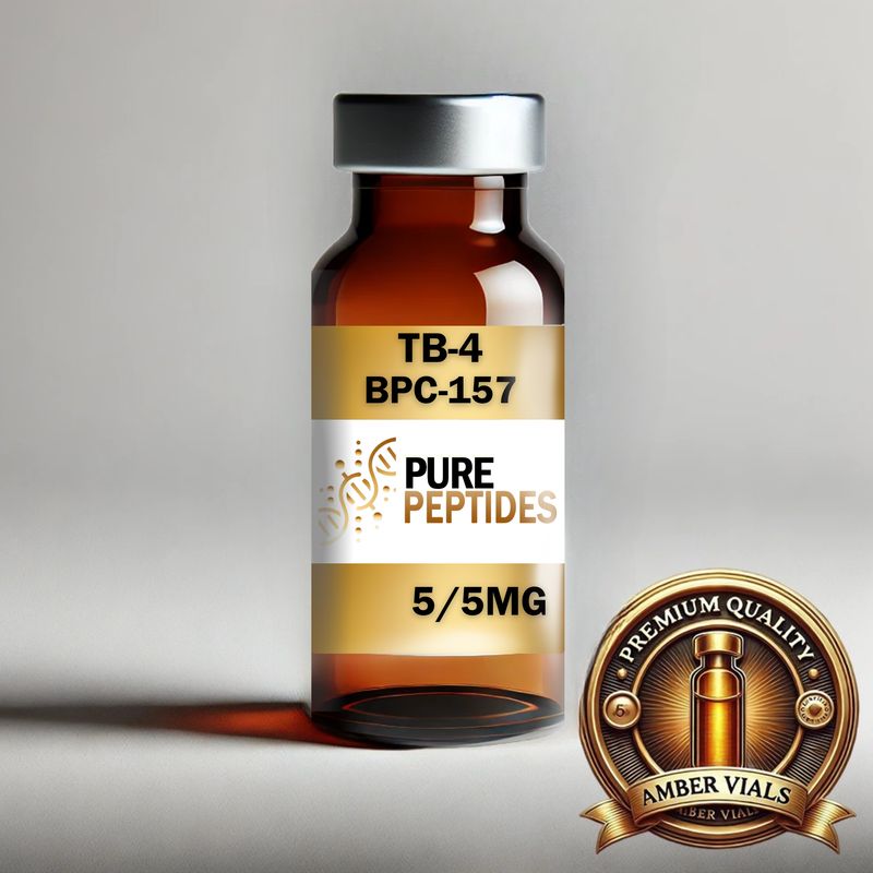 🟢TB-4 / BPC-157 | 5/5mg Blend 🏆 Amber Edition