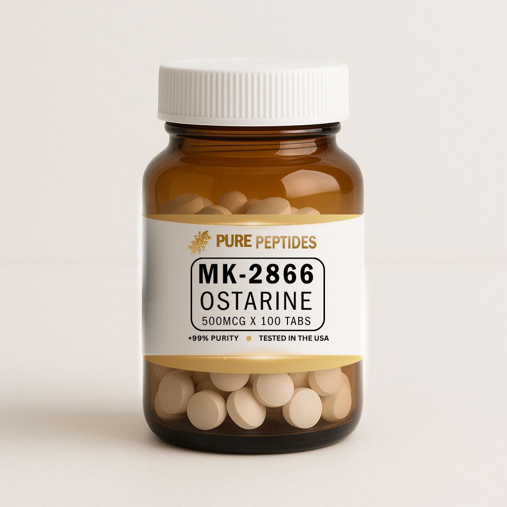 MK-2866 Ostarine 25mg pills amber edition laboratory research bottle