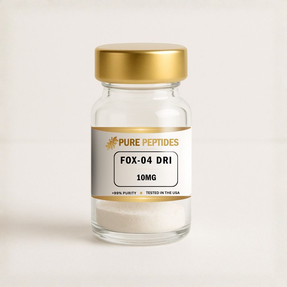 FOXO4-DRI 10mg peptide amber vial – senolytic FOXO4 peptide fragment for research use