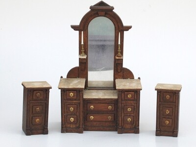 Miniature Dresser and End Tables