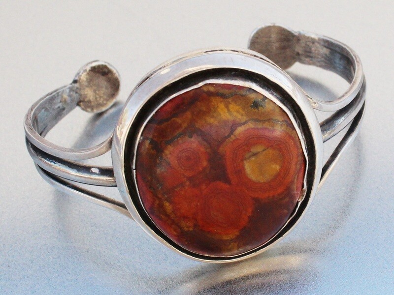 Sterling Agate Bracelet