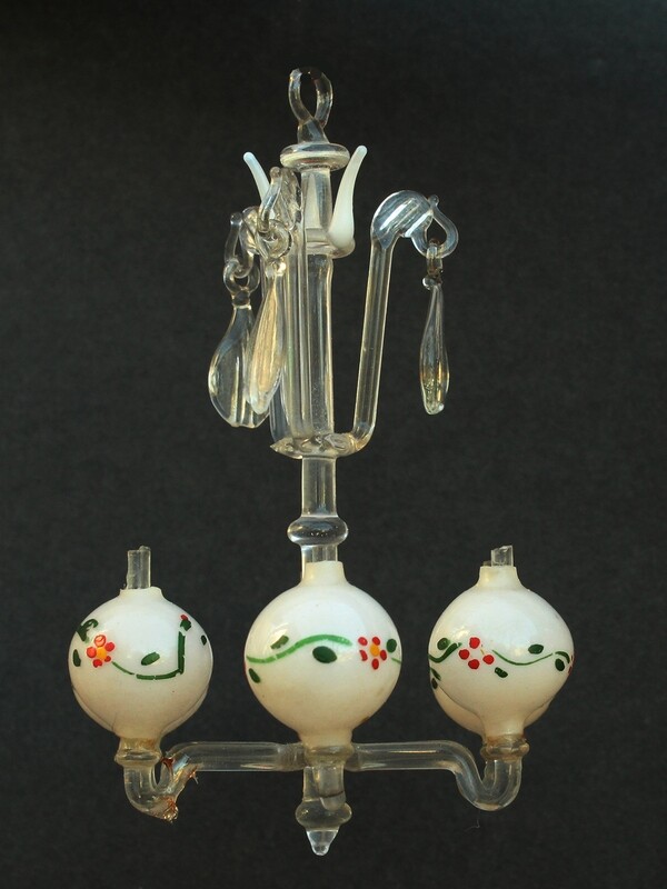 Hand Blown Glass Chandelier