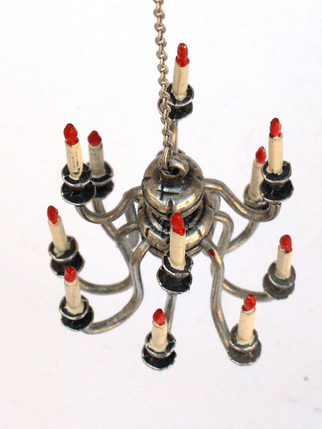 Miniature Chandelier With Twelve Candles