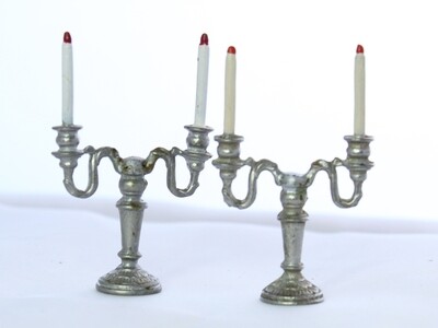 Pair of 2 Candle Candlesticks