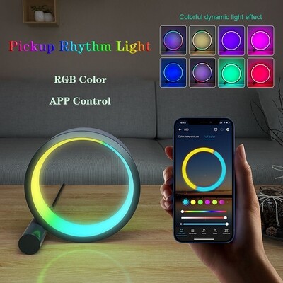 Night Light LED Music Rhythm Atmosphere Remote Control Lamp