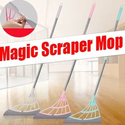 Magic Wiper Broom Wipe Squeeze Silicone Mop Multifunctional Clean Tools