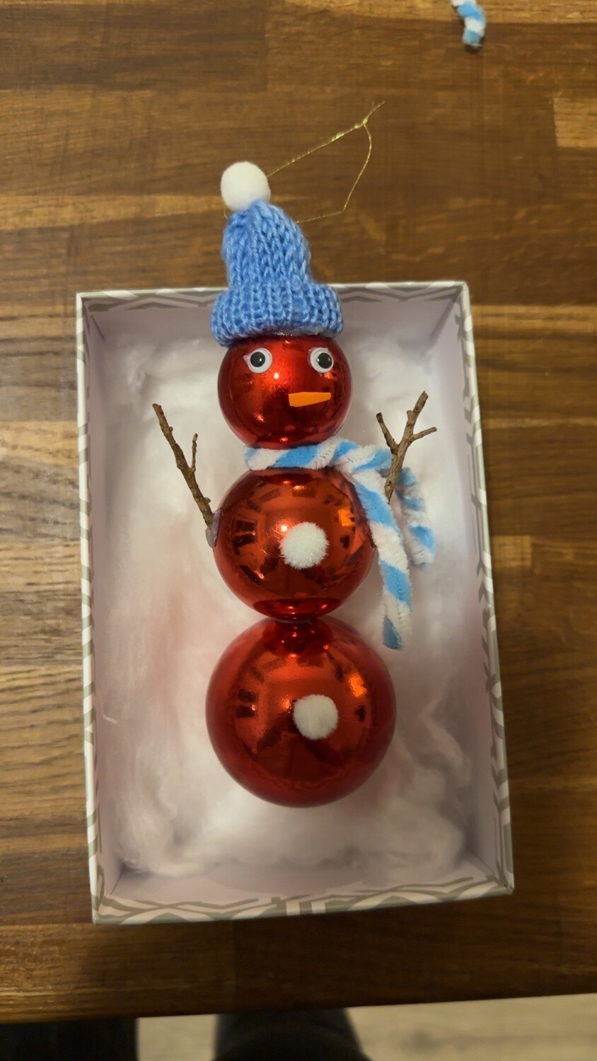 Christbaumschmuck Schneemann