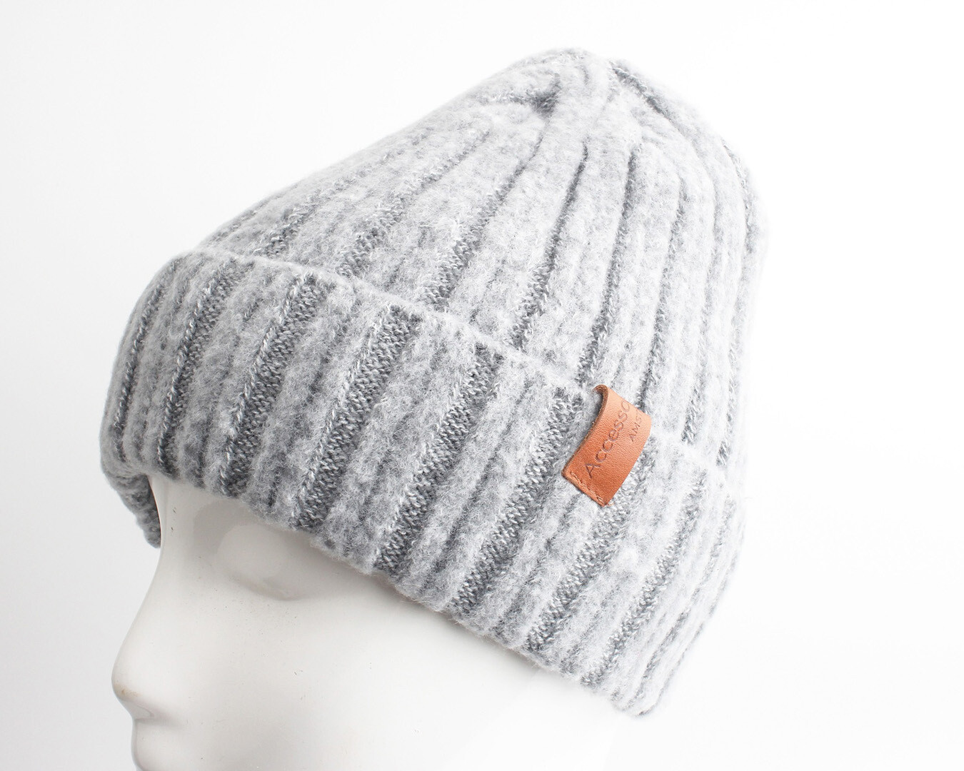Muts &quot;Auxane&quot;, Kleur: Licht grijs