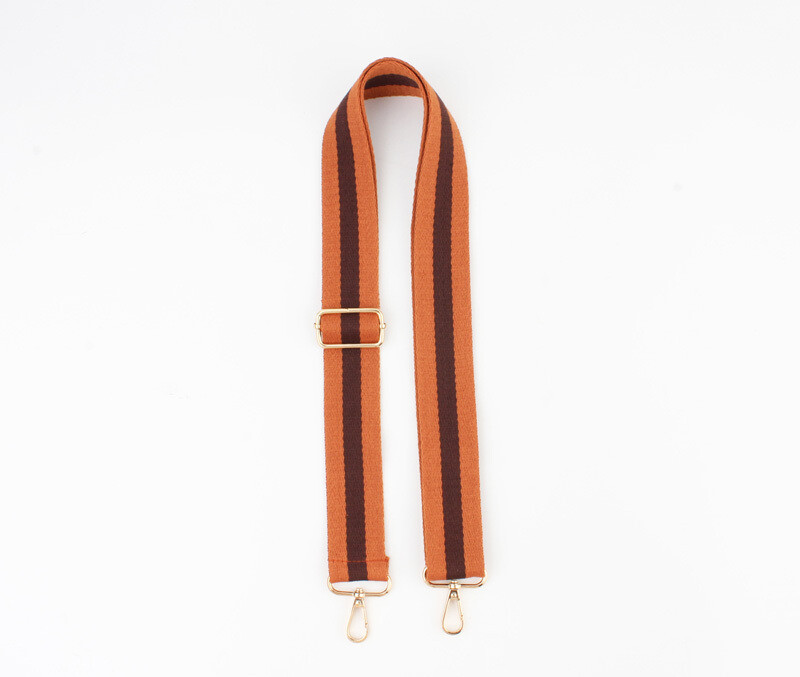 Draagriem voor tassen &quot;Chaque&quot;, Kleur: Bruin/Tabacco bruin