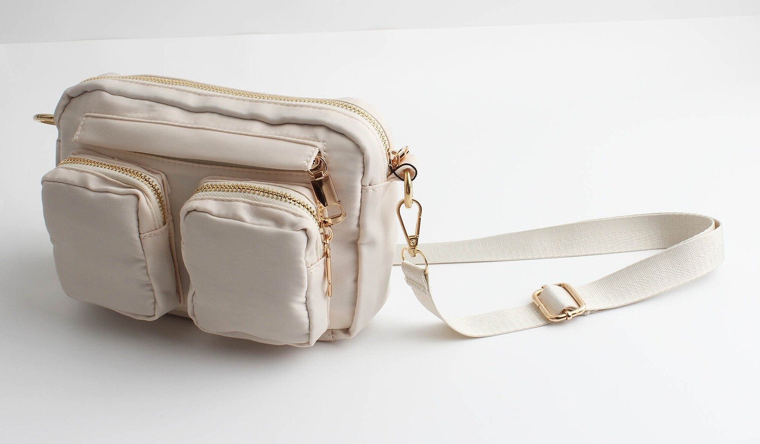 Tas &quot;Saray&quot;, Kleur: Beige/Goud