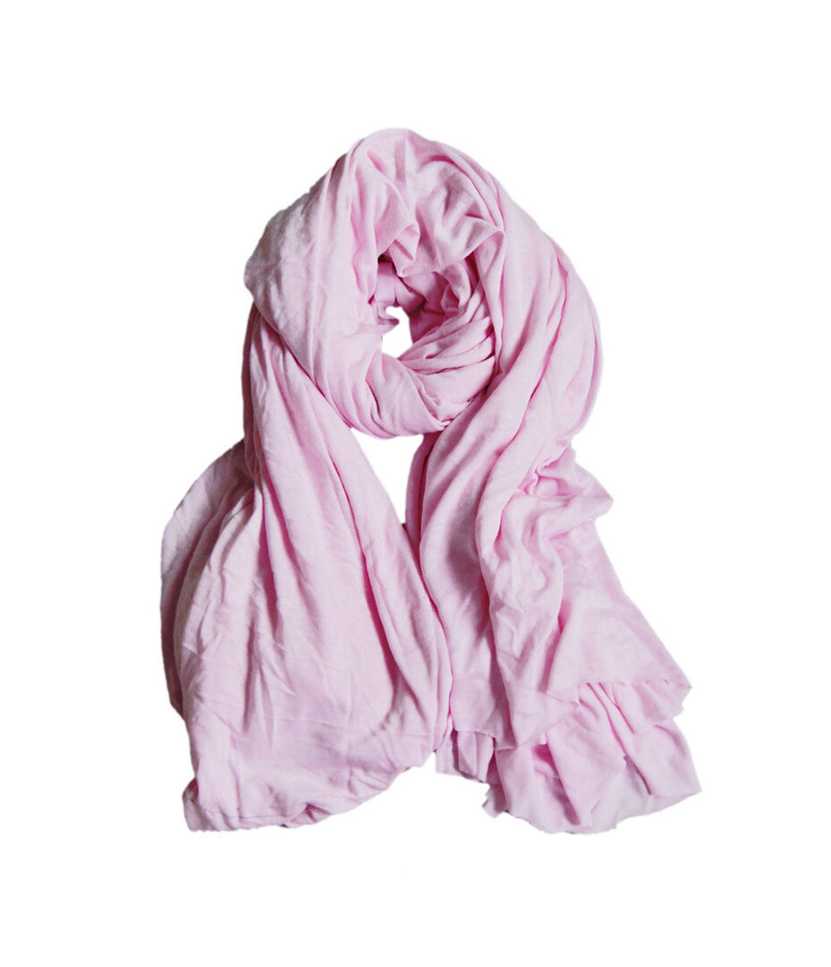 Sjaal "Uni Jersey S" baby roze