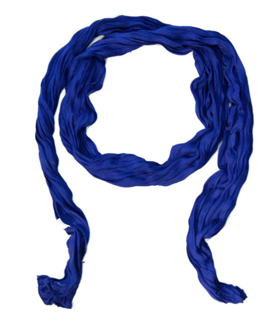 Sjaal "Uni Jersey S" donker kobalt