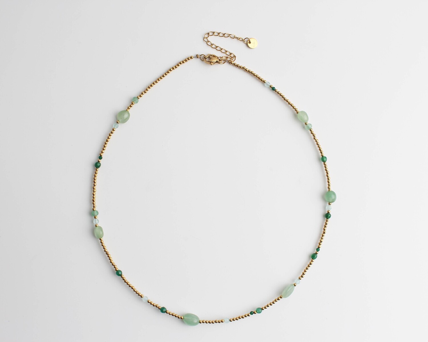 Ketting &quot;Derrie&quot; groen