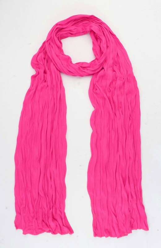 Sjaal &quot;Uni Jersey S&quot; fuchsia