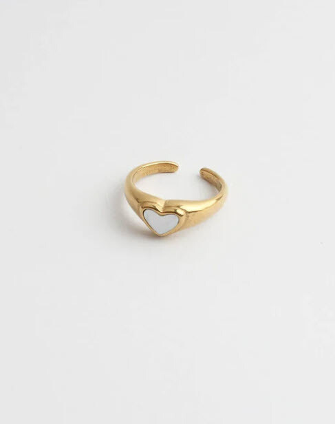 Ring &quot;Lisette&quot; goud