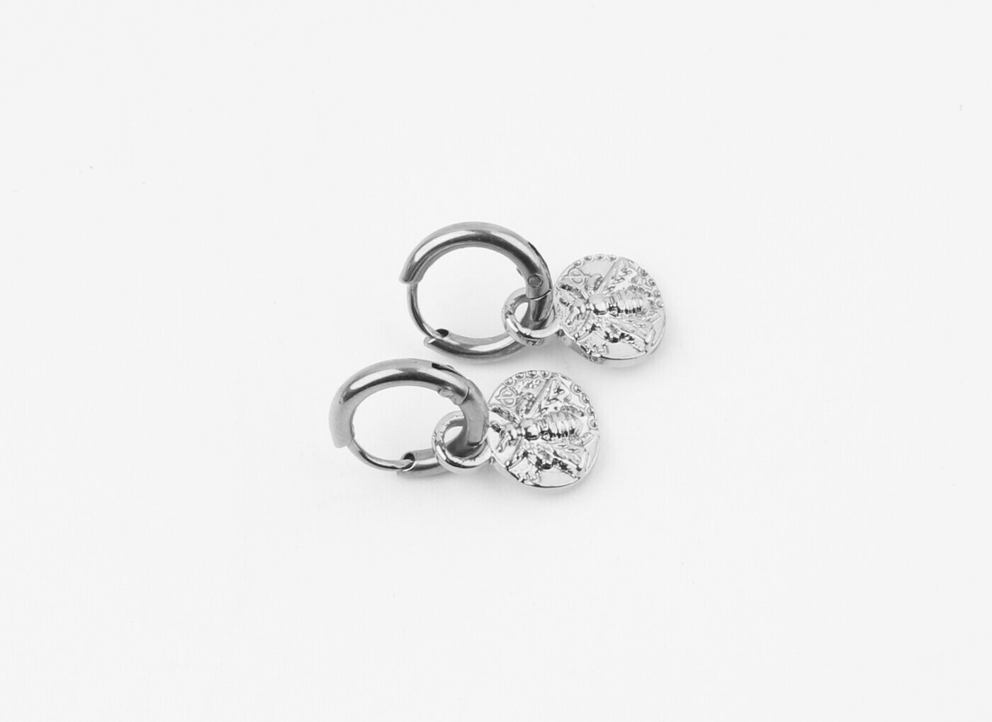 Oorbel &quot;Forsyth&quot;, Kleur: Zilver