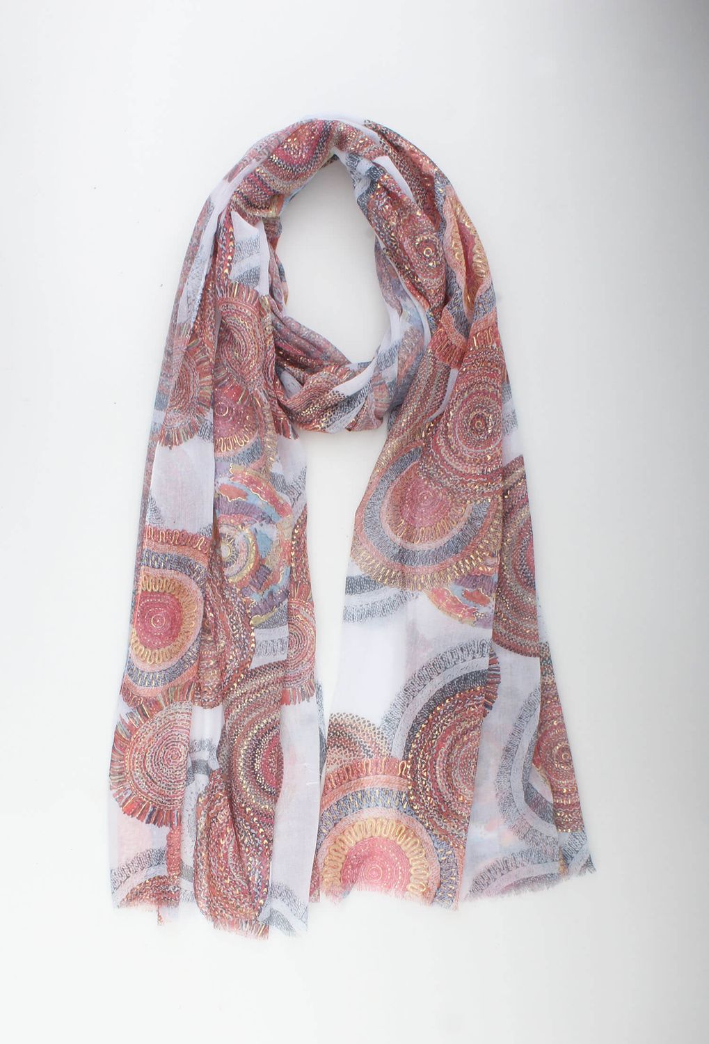 Sjaal &quot;Daphne&quot;, Kleur: wit