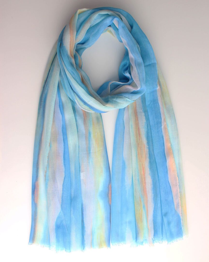Sjaal &quot;Franka&quot;, Kleur: Blauw