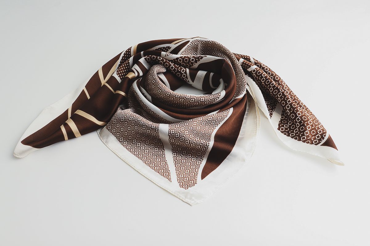 Bandana &quot;Roos&quot; bruin