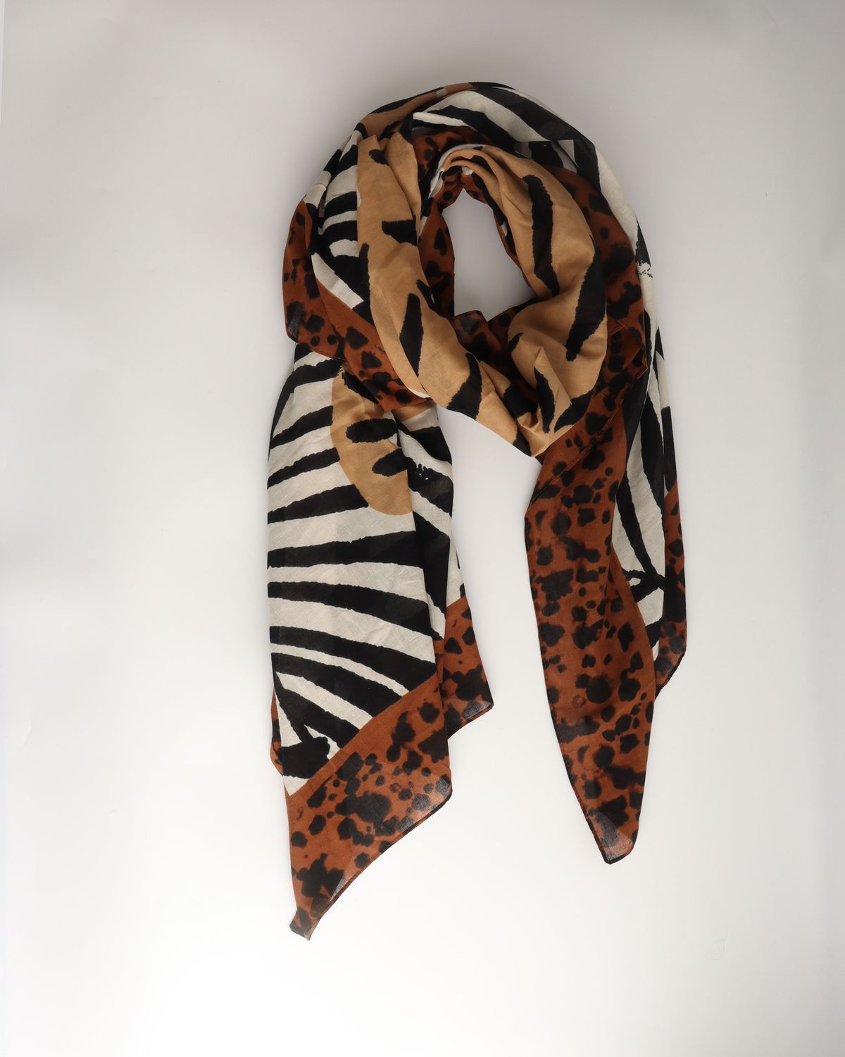 Sjaal "Fleur panter"