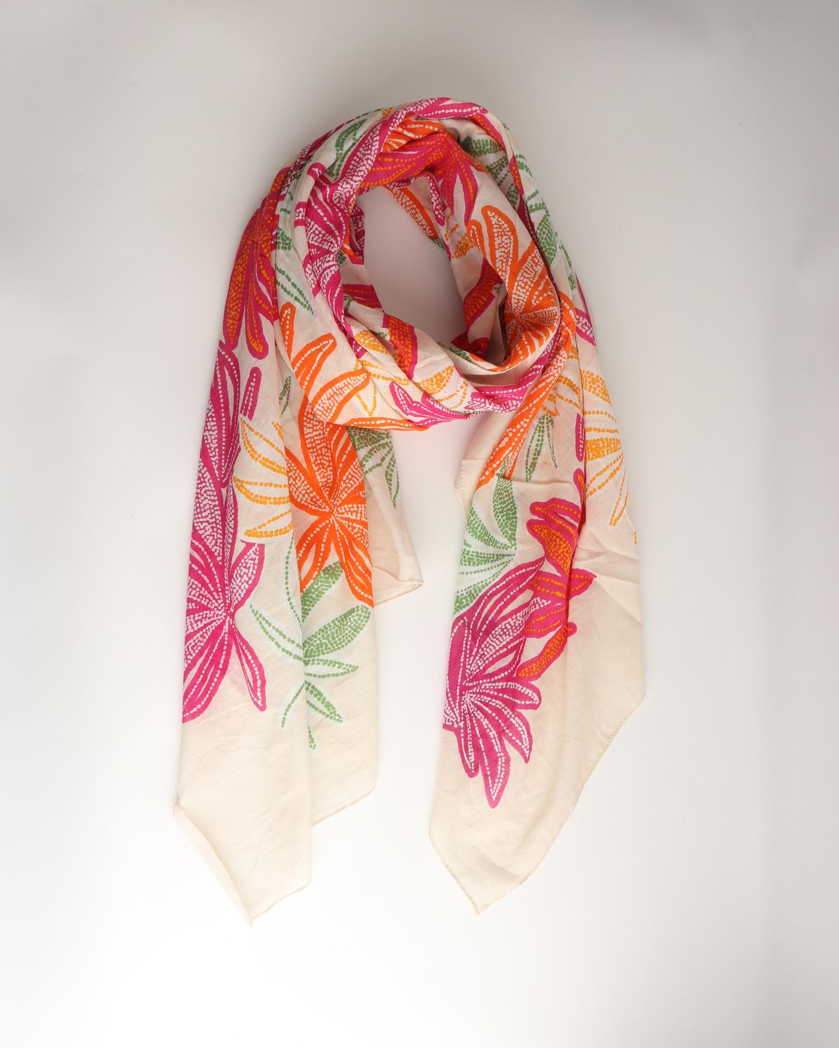 Sjaal "Marlies bloem"