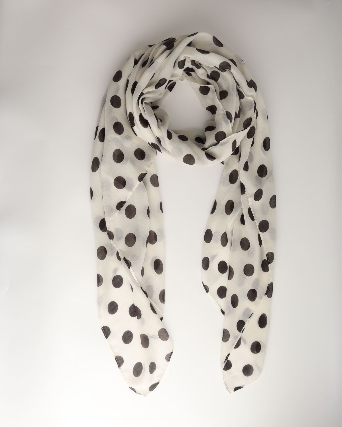Sjaal "Mirjam stippen"