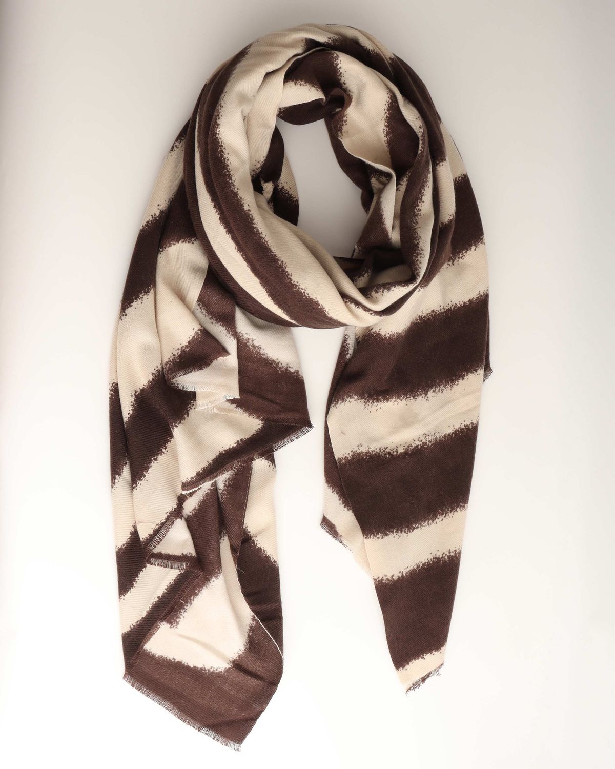 Sjaal "Shibori hart"