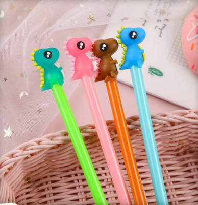 12 Pcs Cute Dinasour Gel Pens