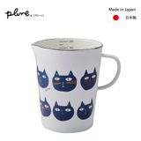 ​【日本製 Plune 琺琅 量杯 -貓款 930ml】