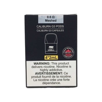Uwell - Caliburn G3 Replacement Pods (4 Pack)