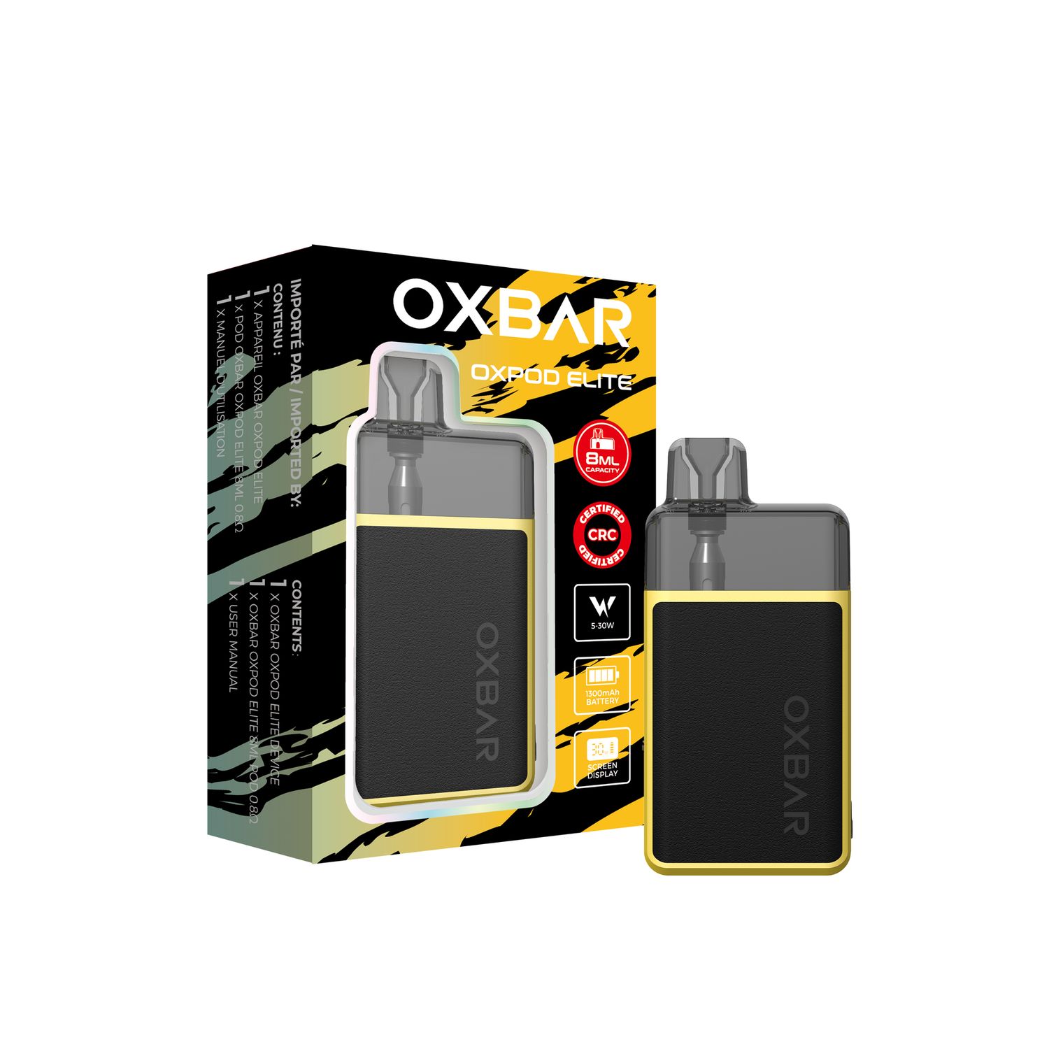 OXBAR - OxPod Elite Kit, Colour: Gold Black