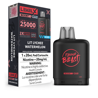 Flavour Beast Level X Boost G2 25K Pods