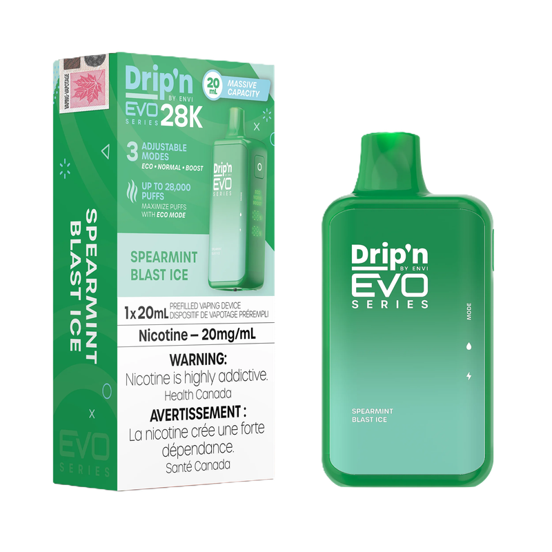 Drip&#39;n EVO 28K  - Spearmint Blast lce