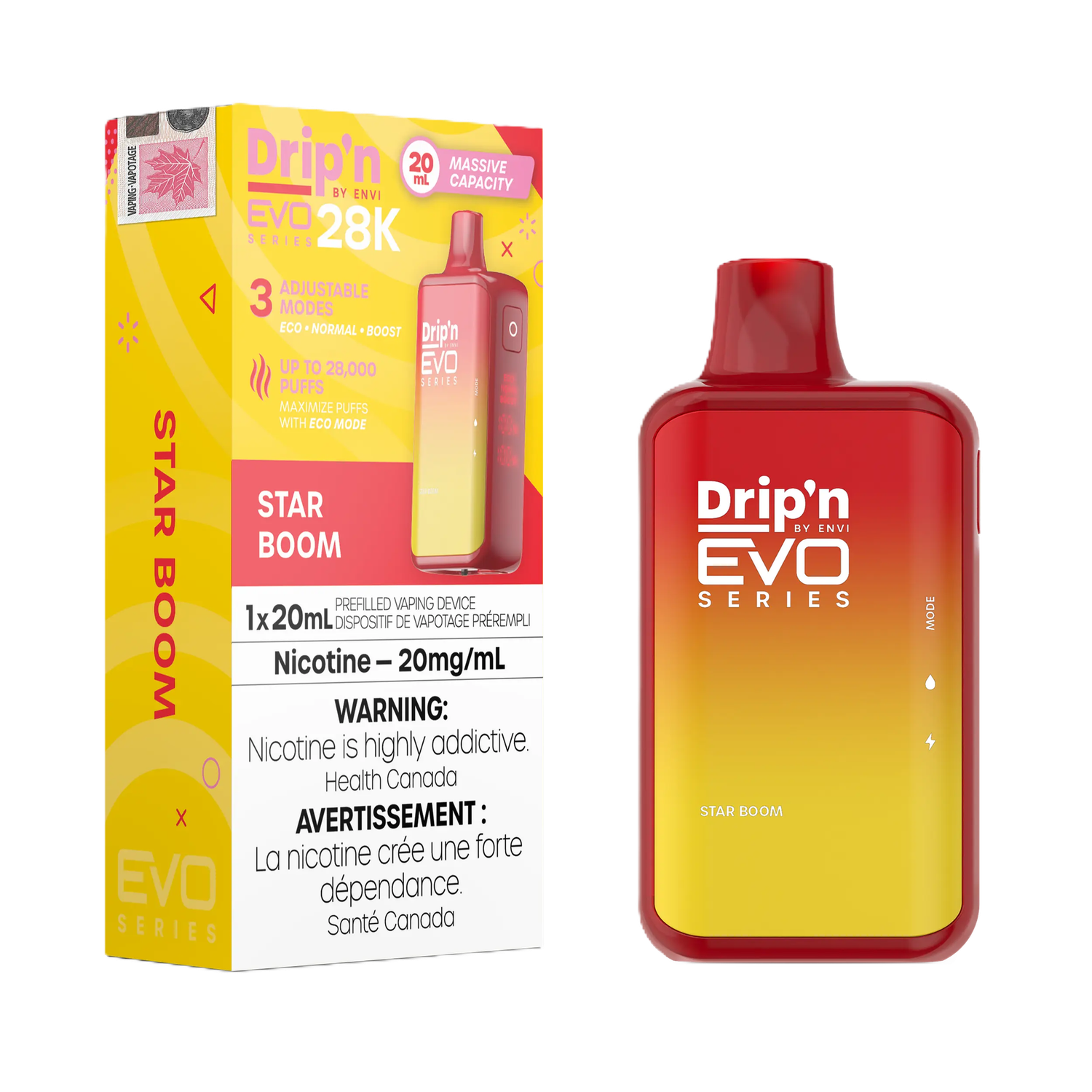 Drip&#39;n EVO 28K  - Star Boom