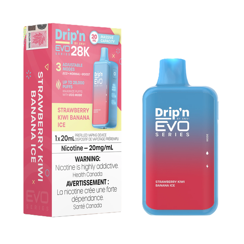 Drip&#39;n EVO 28K  - Strawberry Kiwi Banana lce