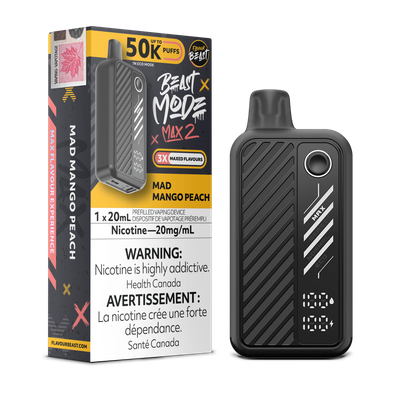 Flavour Beast Beast Mode Max 2 50K - Mad Mango Peach