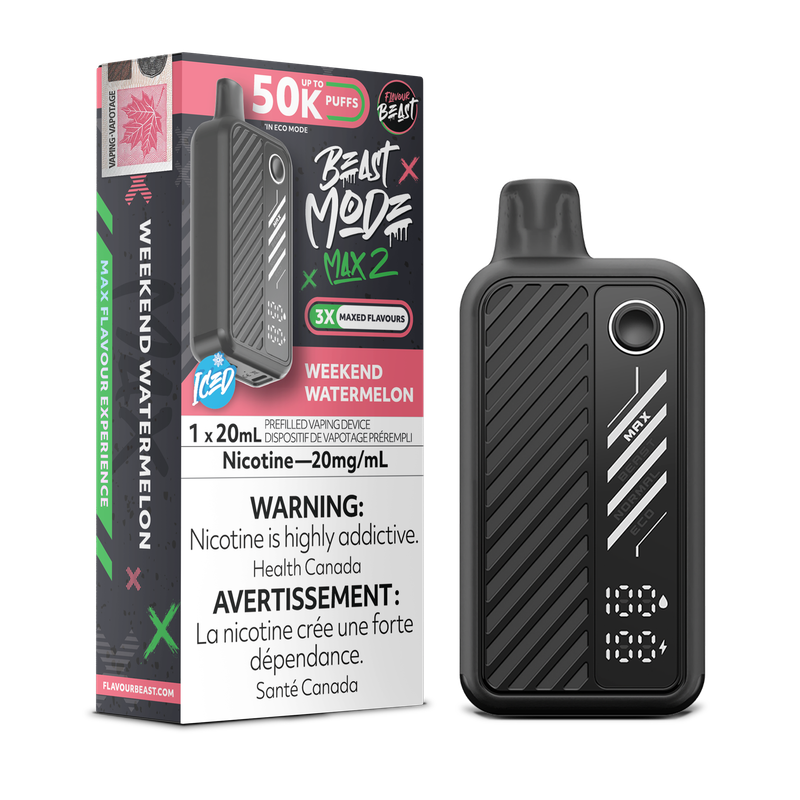 Flavour Beast Beast Mode Max 2 50K - Weekend Watermelon
