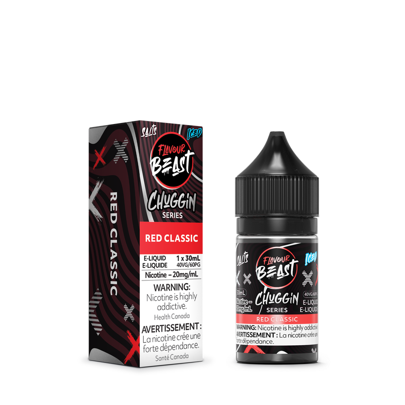 Flavour Beast Salts - Chuggin Red Classic Iced