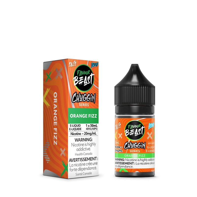 Flavour Beast Salts - Chuggin Orange Fizz Iced