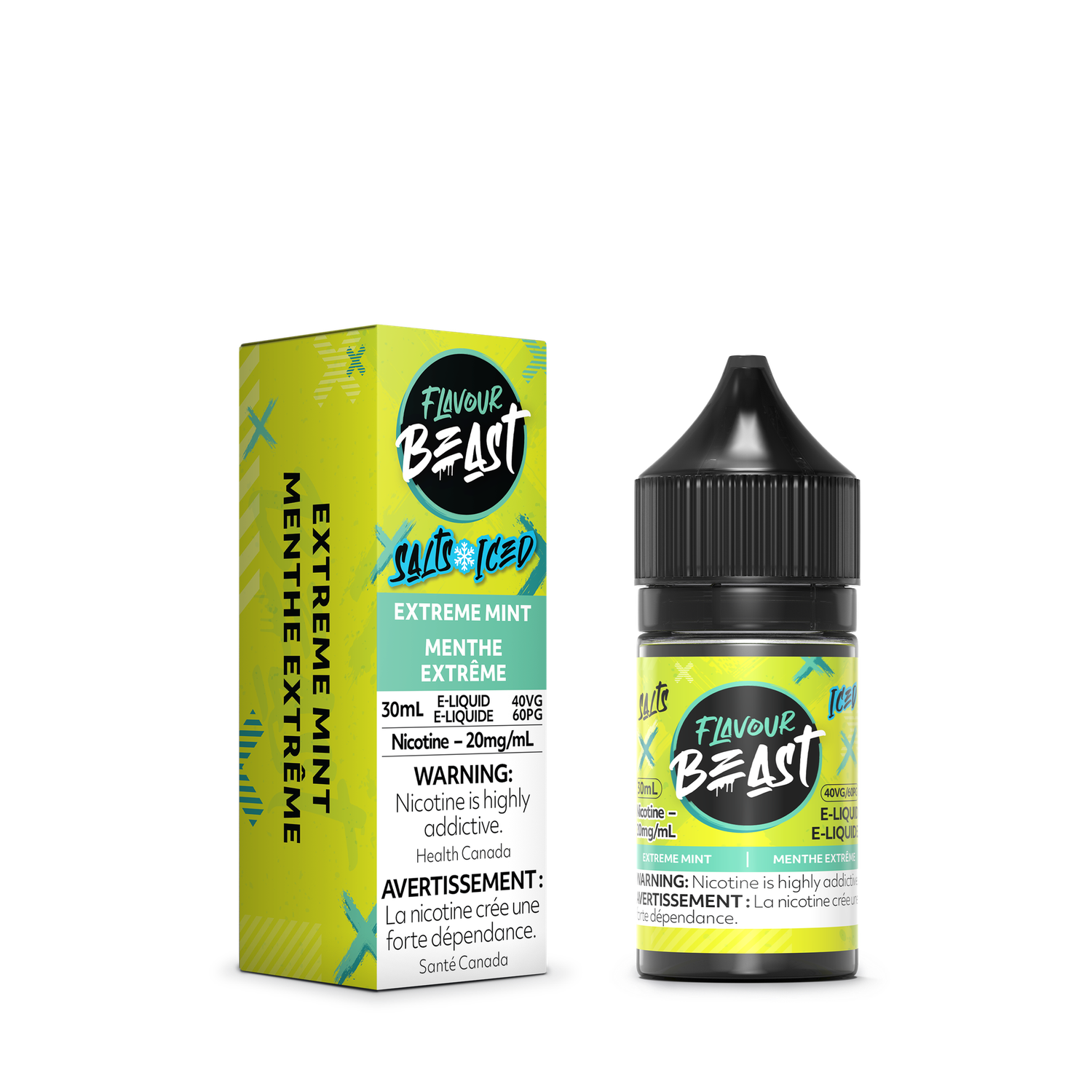Flavour Beast Salts - Extreme Mint Iced