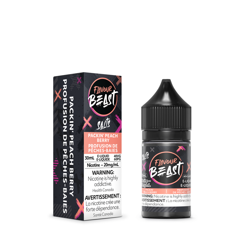 Flavour Beast Salts - Packin&#39; Peach Berry