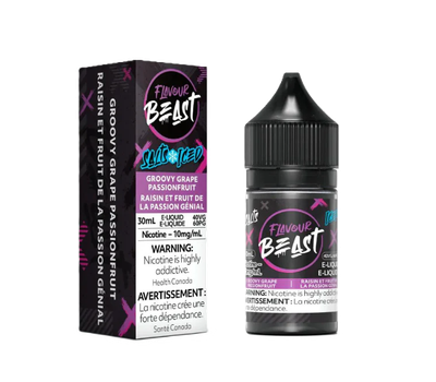 Flavour Beast Salts - Groovy Grape Passionfruit Iced