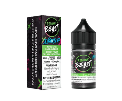Flavour Beast Salts - Kewl Kiwi Passionfruit Iced