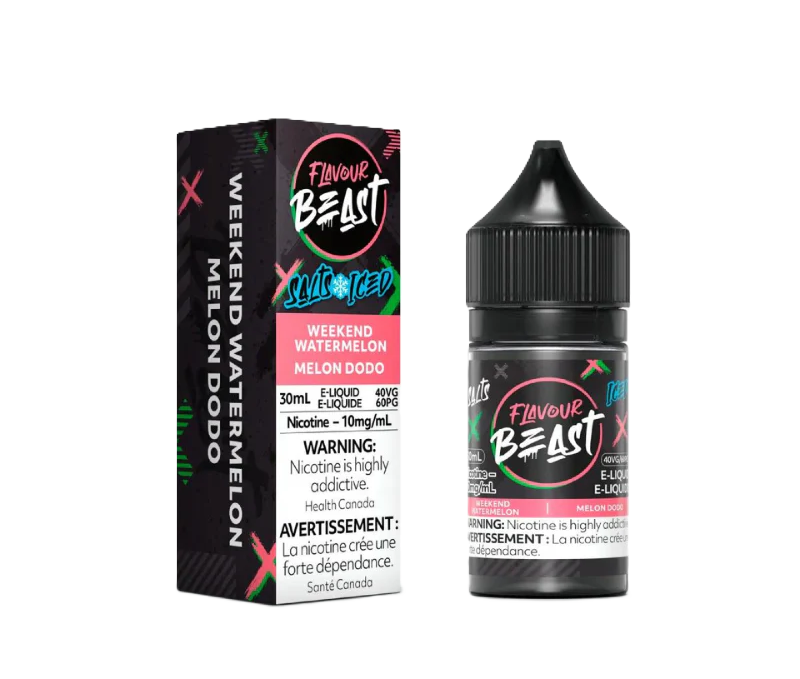 Flavour Beast Salts - Weekend Watermelon Iced