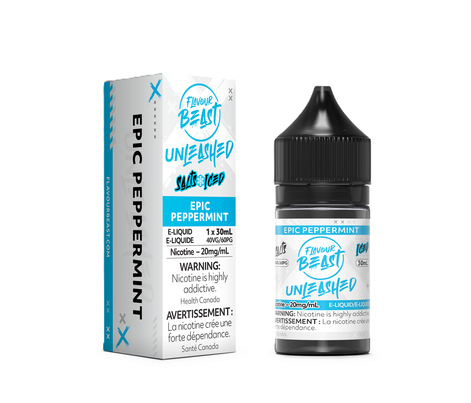 Flavour Beast Unleashed Salts - Epic Peppermint