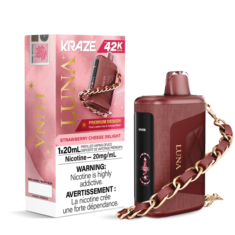 Kraze Luna 42K - Strawberry Cheese Delight